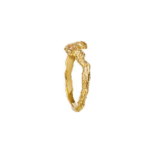 Maanesten Frida Ring, Guld, Str. 53