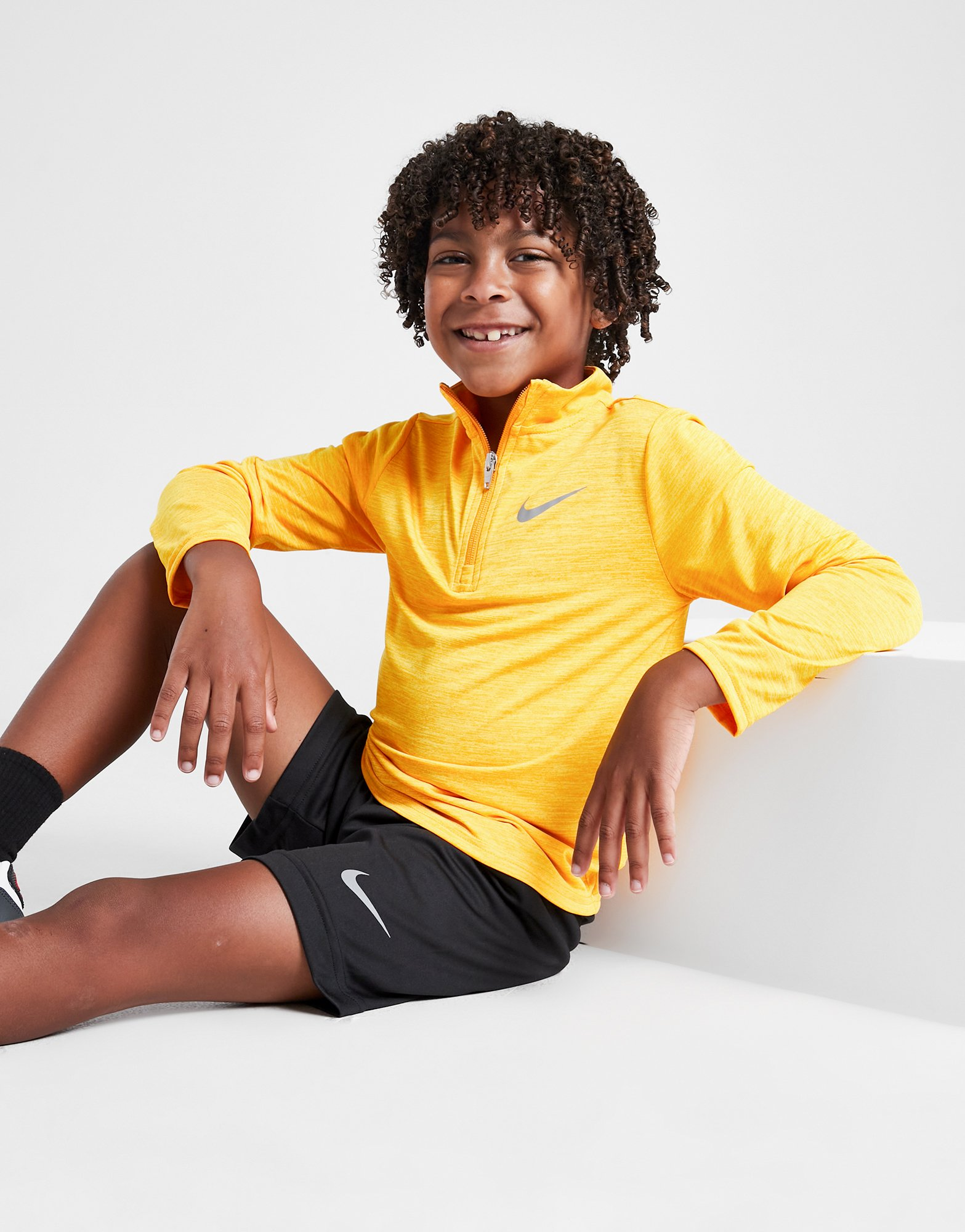 Nike Ensemble Haut Zippé/Short Enfant