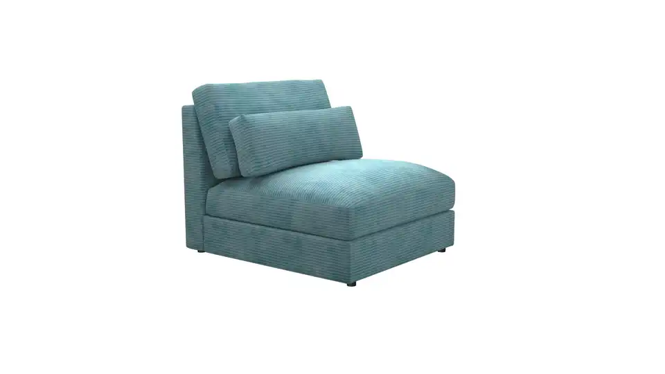 Element Branna Petrol Cordstoff 1-Sitzer