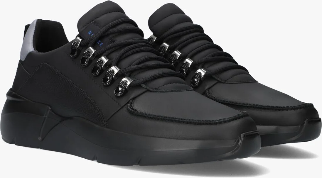 NUBIKK zwarte nubikk lage sneakers roque roman men
