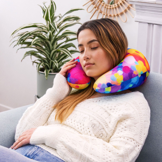 Coussin de voyage pliable 3 en 1- Pillow Pillow