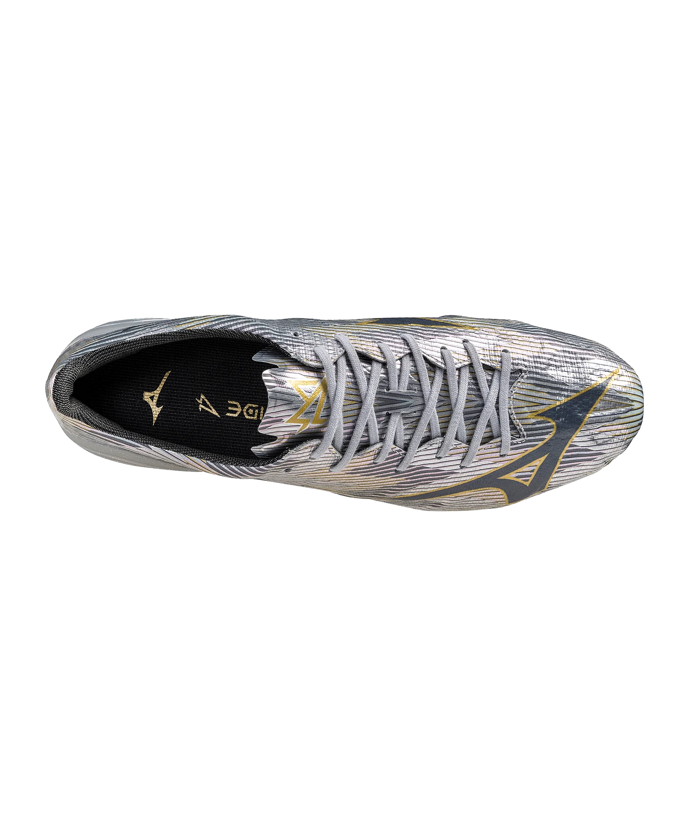 Mizuno Alpha II Elite FG Platinum Silver Silber F04