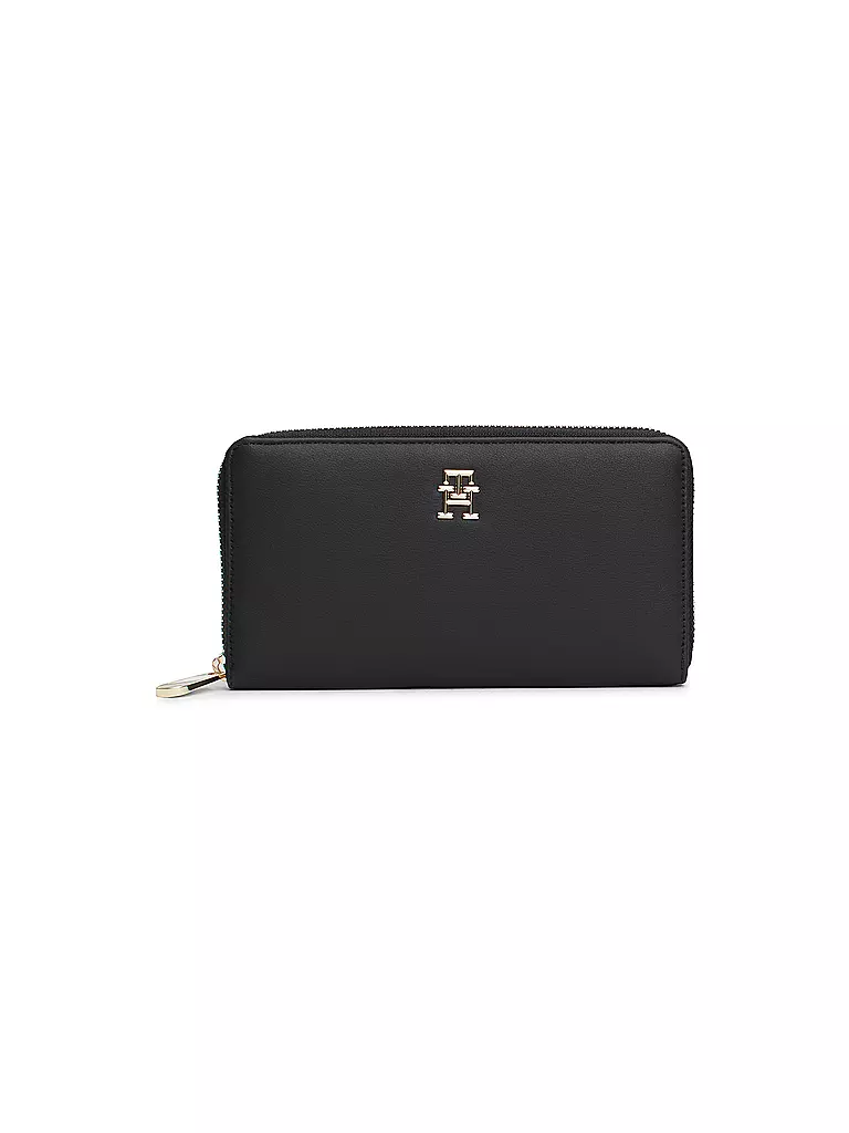 TOMMY HILFIGER Geldbörse POPPY REFORM Large schwarz