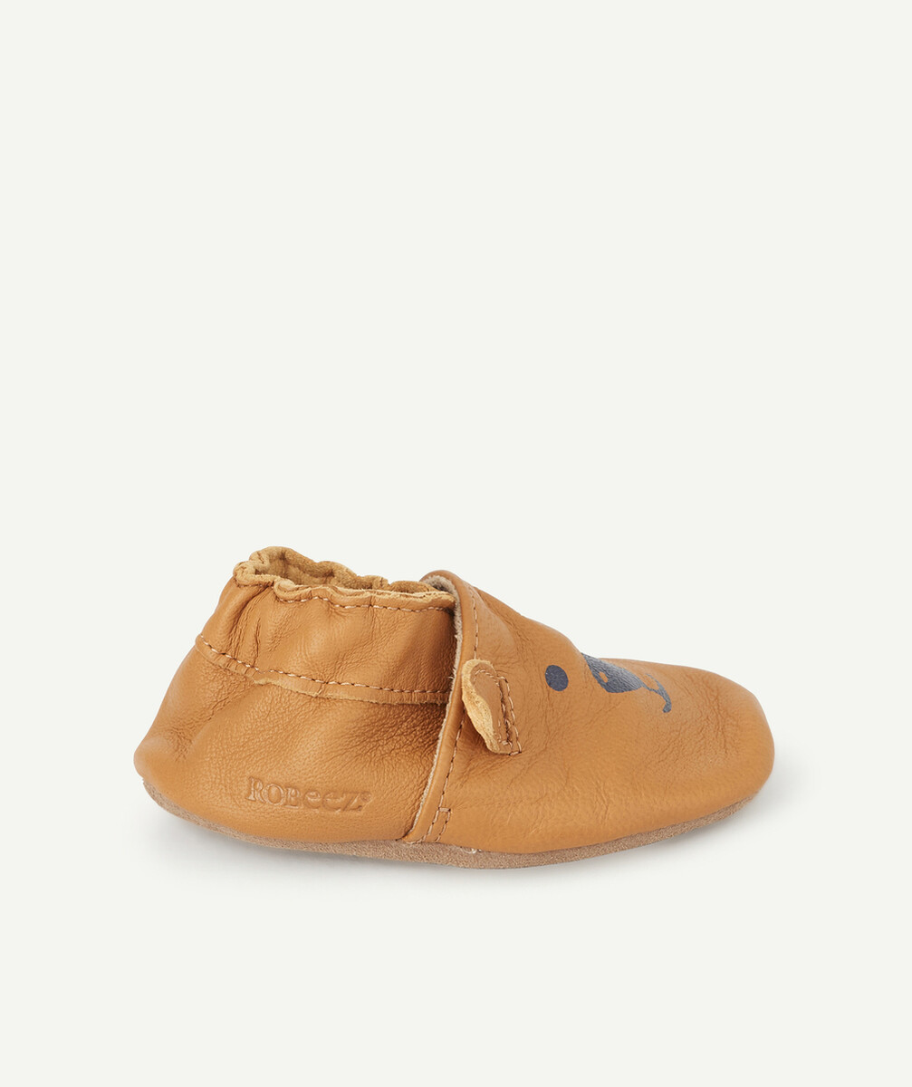 ROBEEZLES CHAUSSONS EN TANNAGE VÉGÉTAL SWEETY BEAR
