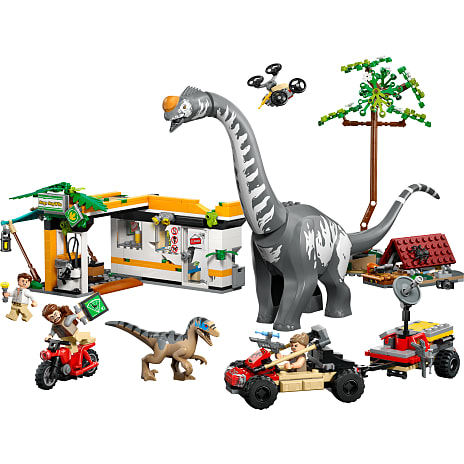 LEGO Jurassic World Sporingsmission: Raptor og titanosaurus 76973