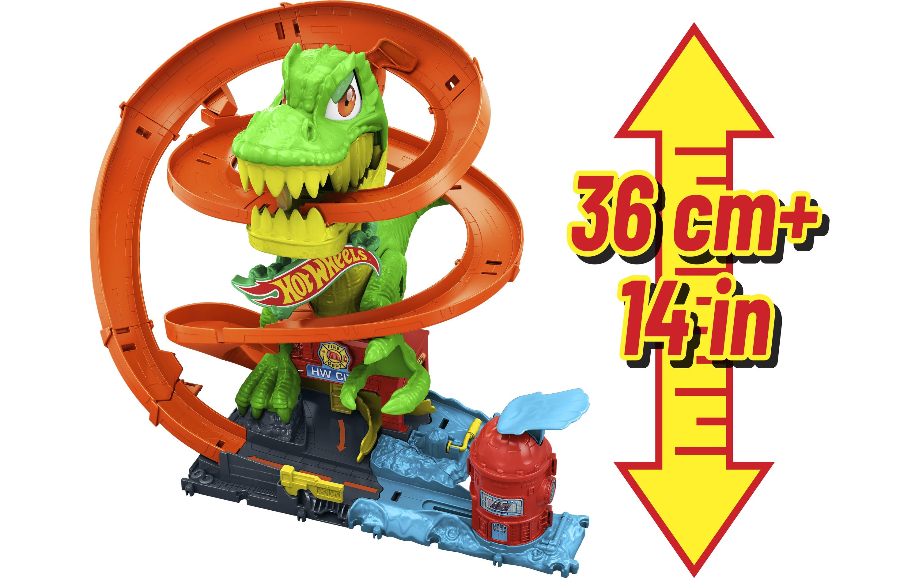 Hot Wheels City T-Rex-SchlachtSpielzeugfahrzeug