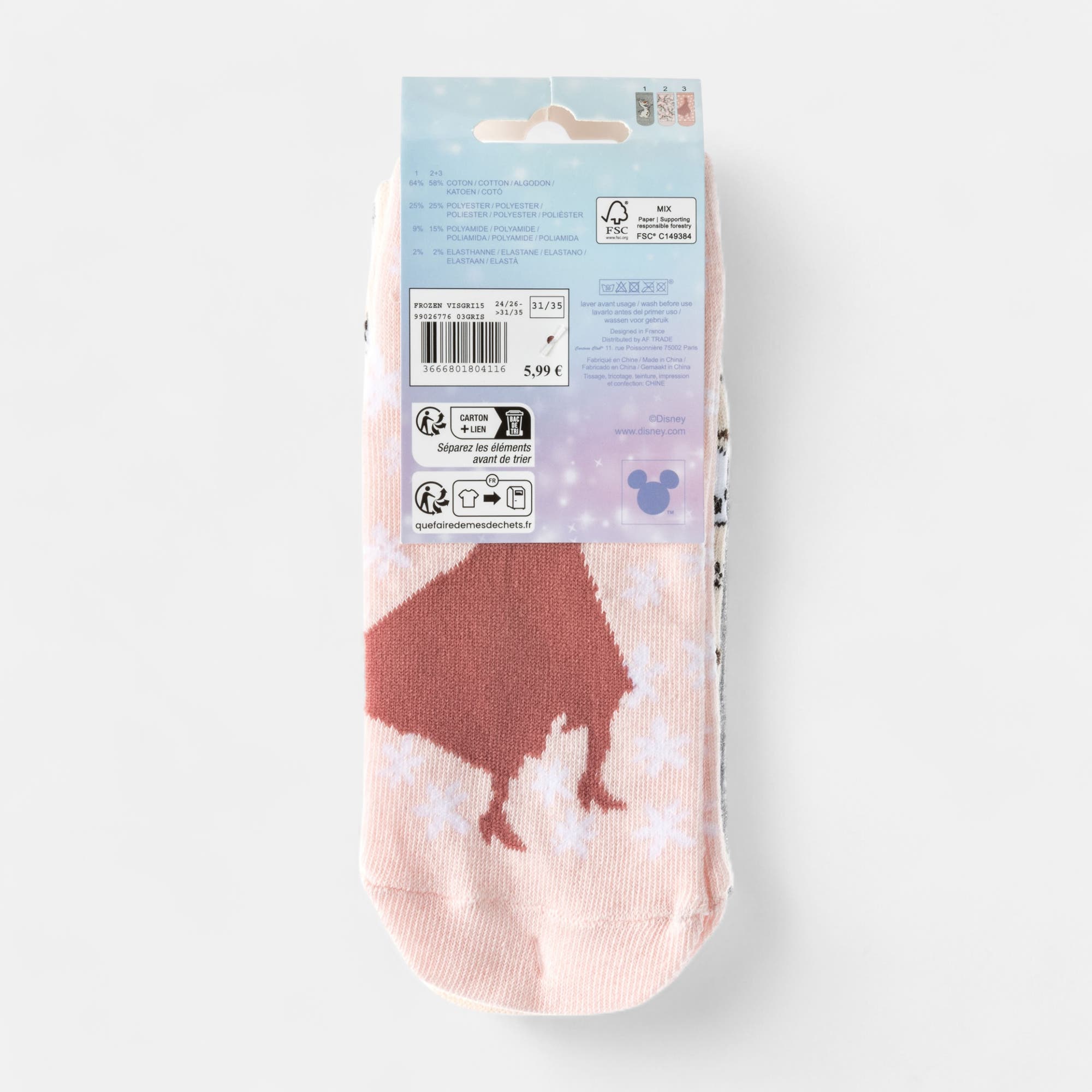 Chaussettes Enfant gris