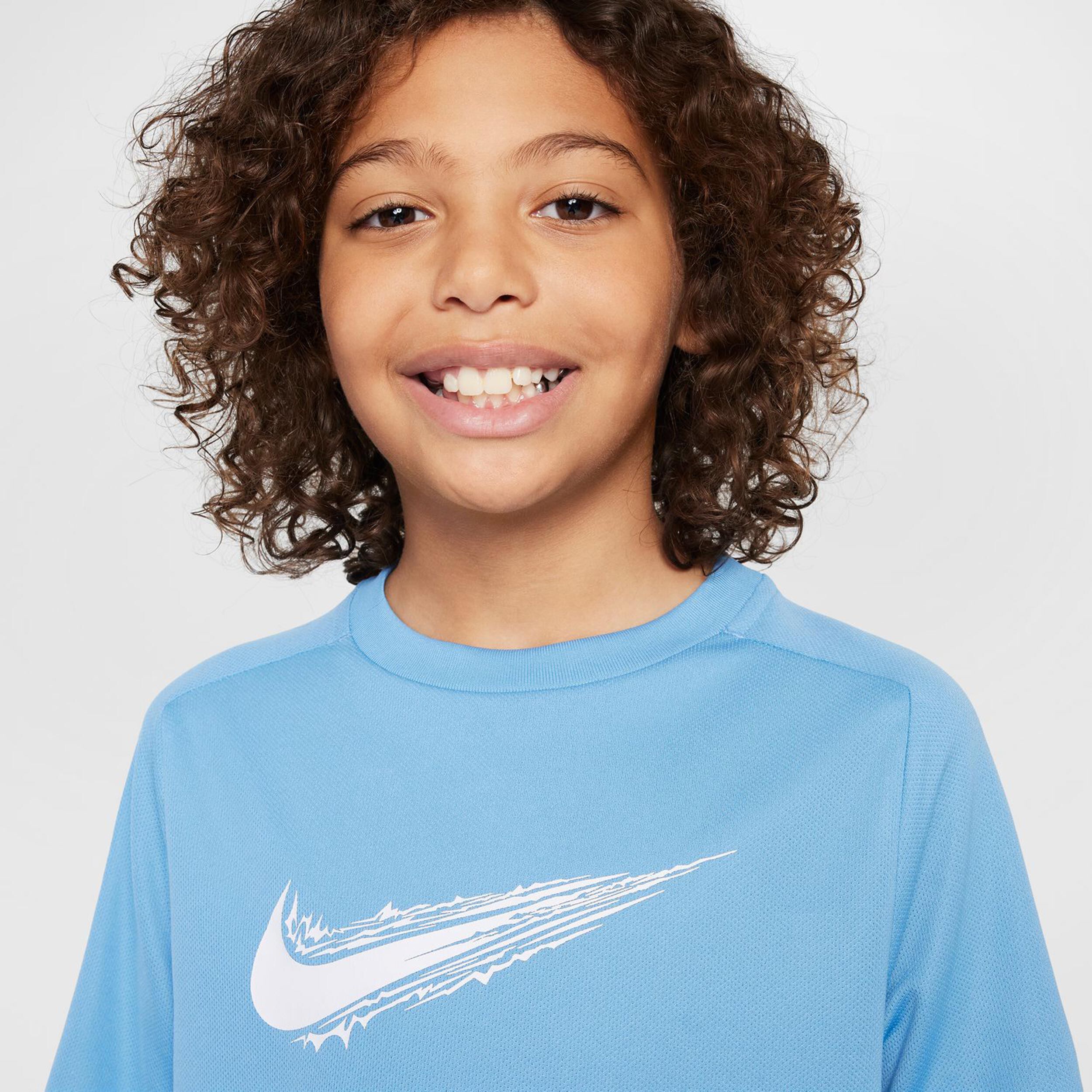 Nike Dri-FIT Multi T-shirt Enfants - Bleu