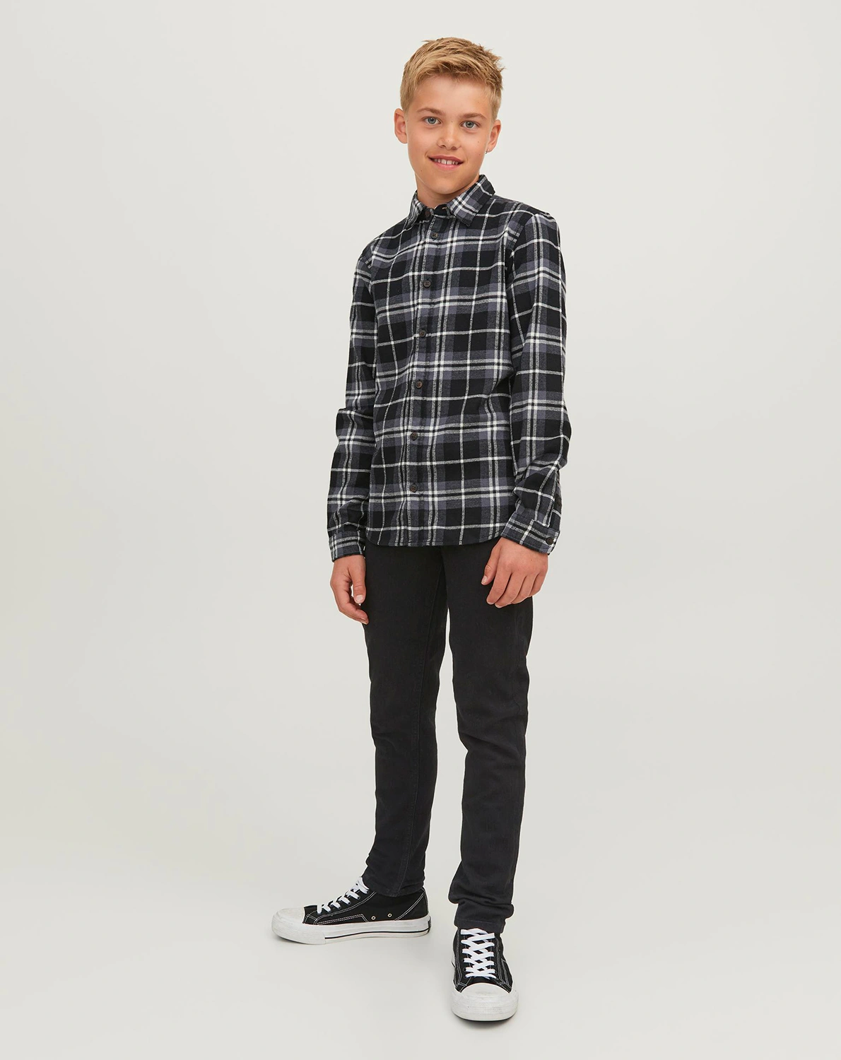 Jeans JJIGLENN JJORIGINAL MF 072 in black denim