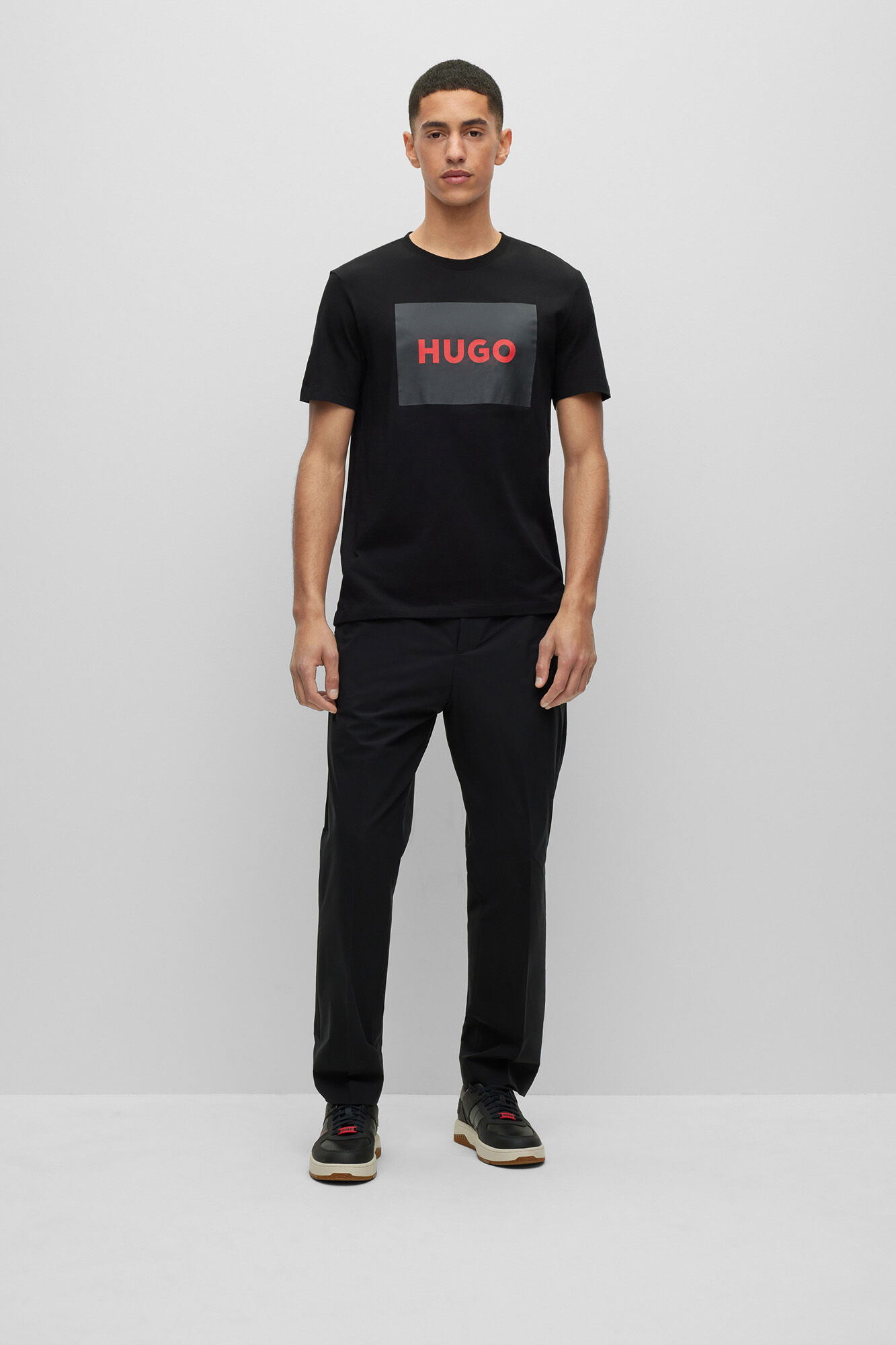 Camiseta de manga curta - preta