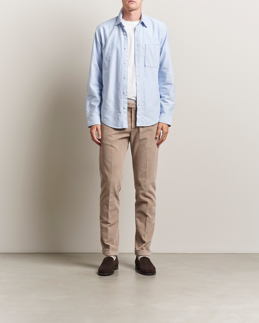 Briglia 1949 Slim Fit Corduroy Trousers Beige