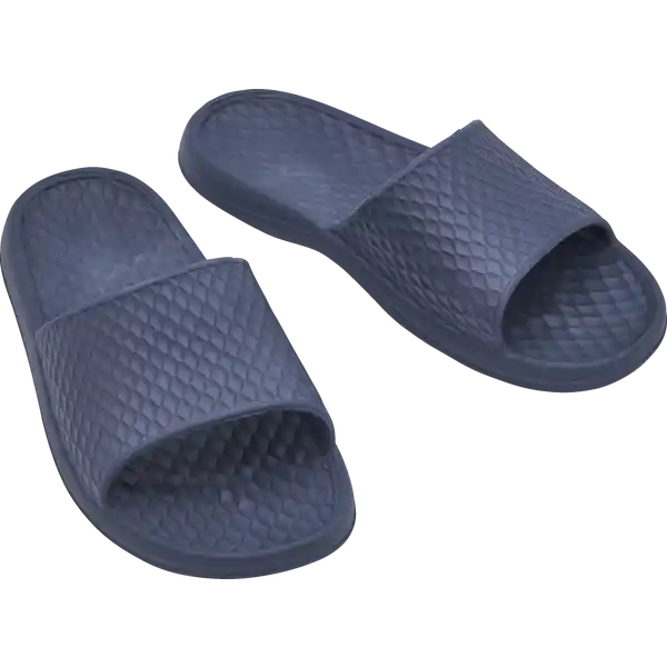 Badepantolette Gr. 44 dunkelblau