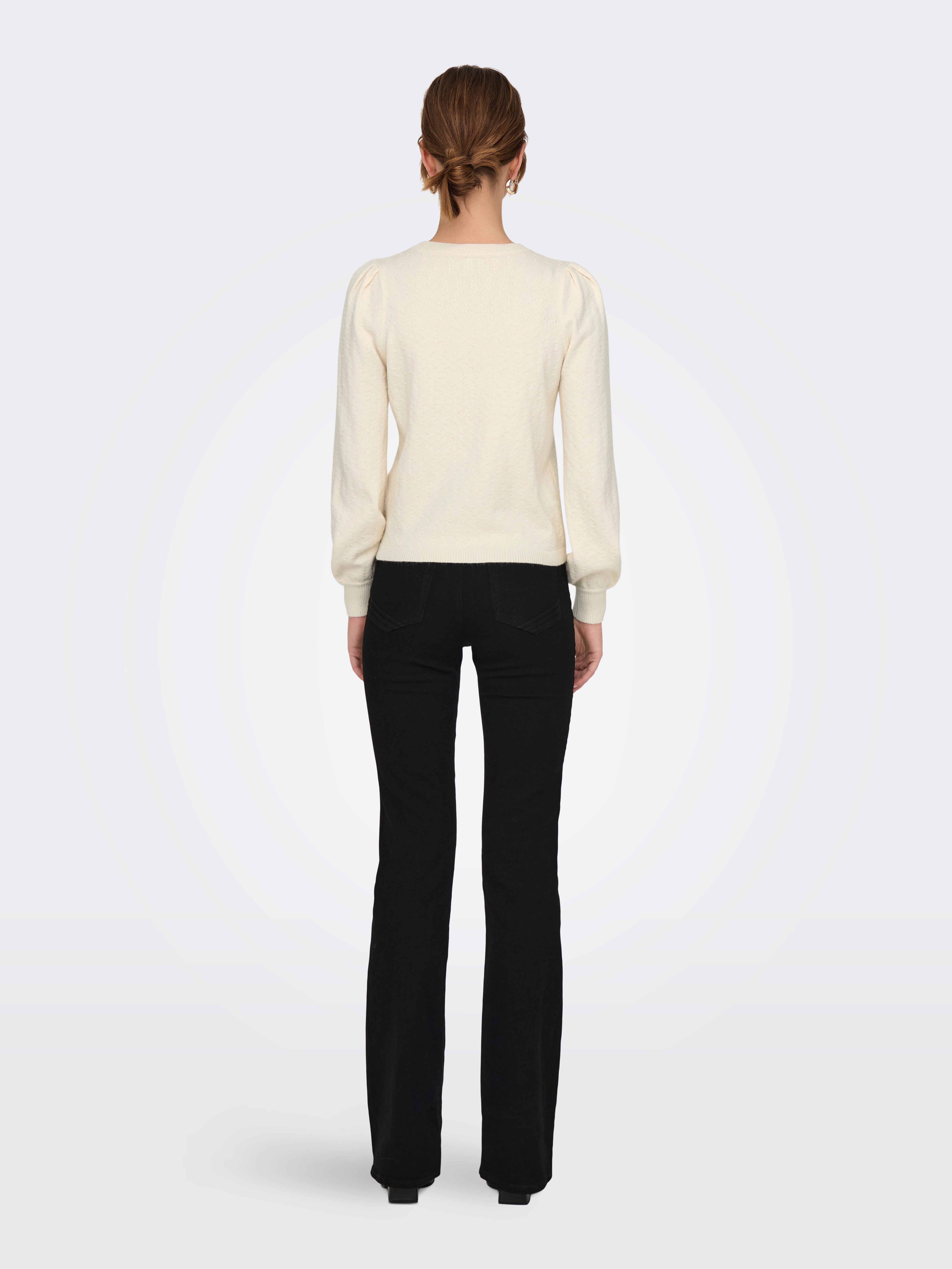 ONLKATIA Strickpullover Whitecap Gray