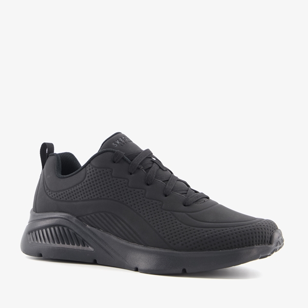Skechers Uno Lite heren sneakers zwart