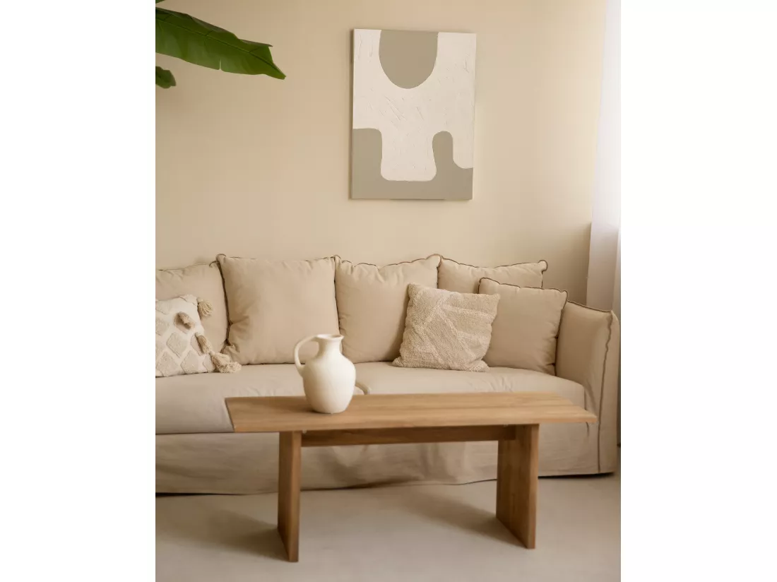 Peinture à l'huile décorative faite à la main sans cadre 60x80cm - VARO - DECOWOOD