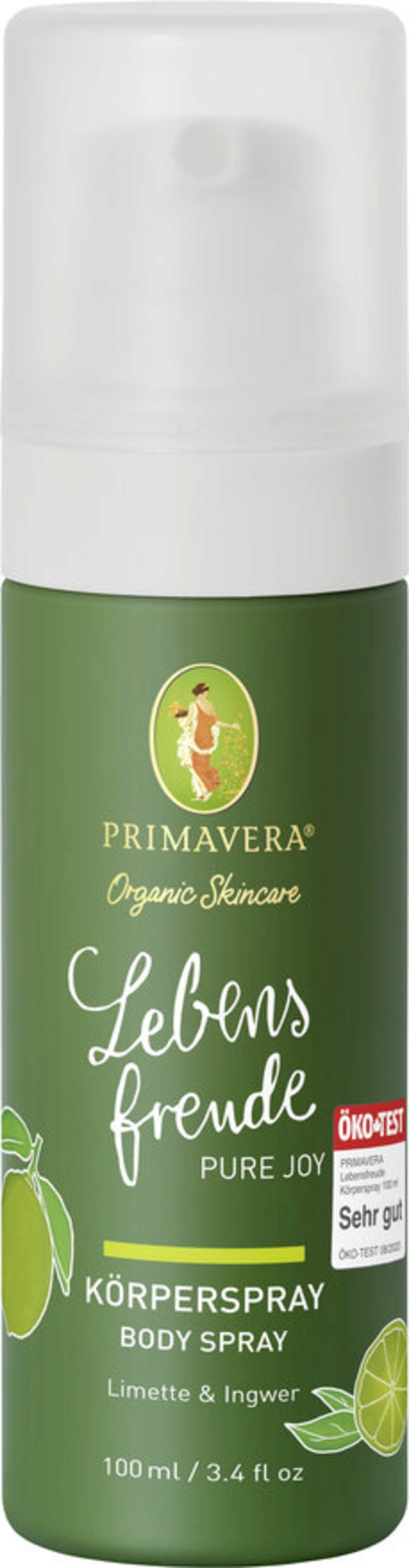 PRIMAVERA  Lebensfreude Körperspray, 100 ml