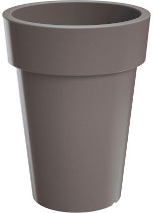 Intratuin bloempot Lofly Slim grijs D 24,5 H 31,9 cm