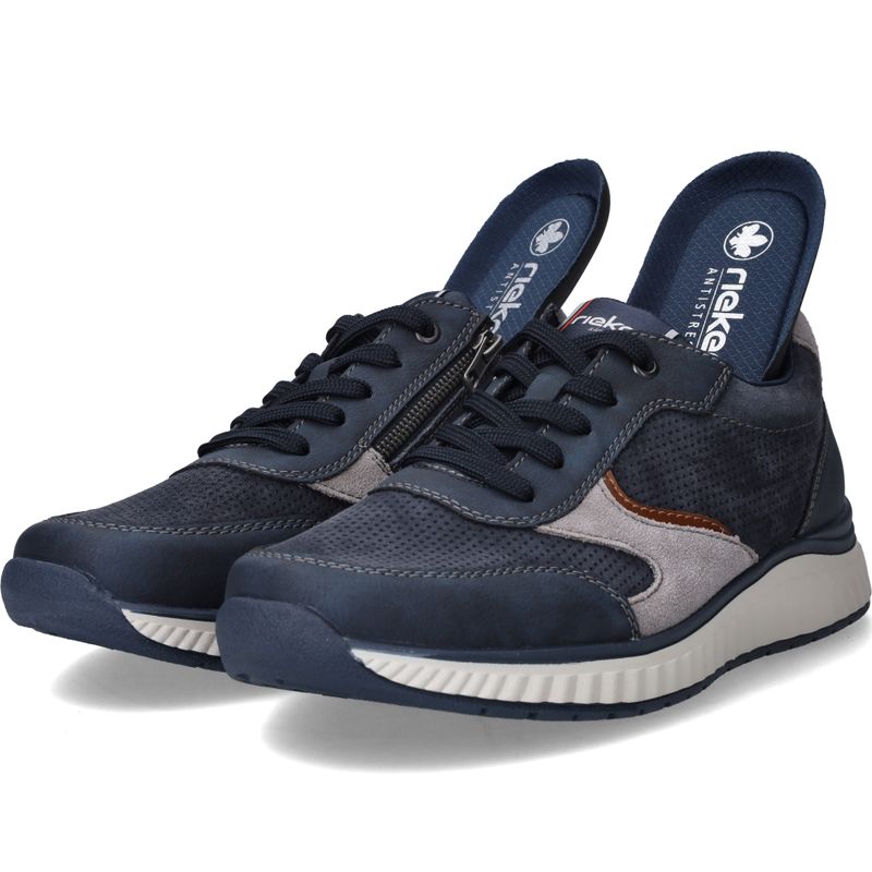 Rieker Sneakers Blauw Heren