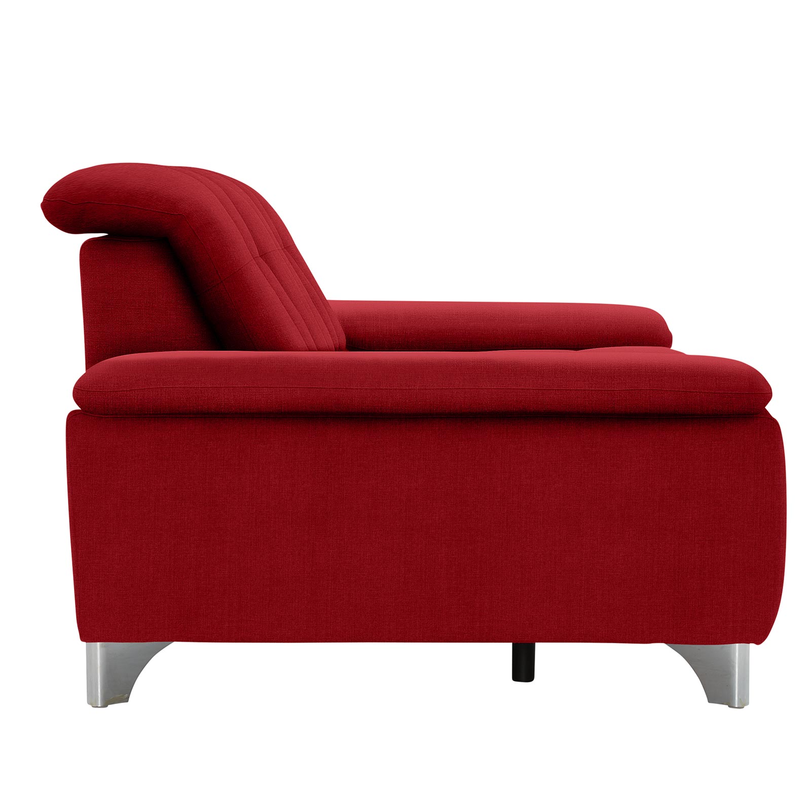 polsterpower 2,5-Sitzer-Sofa - Miro bordeaux - Basismodell