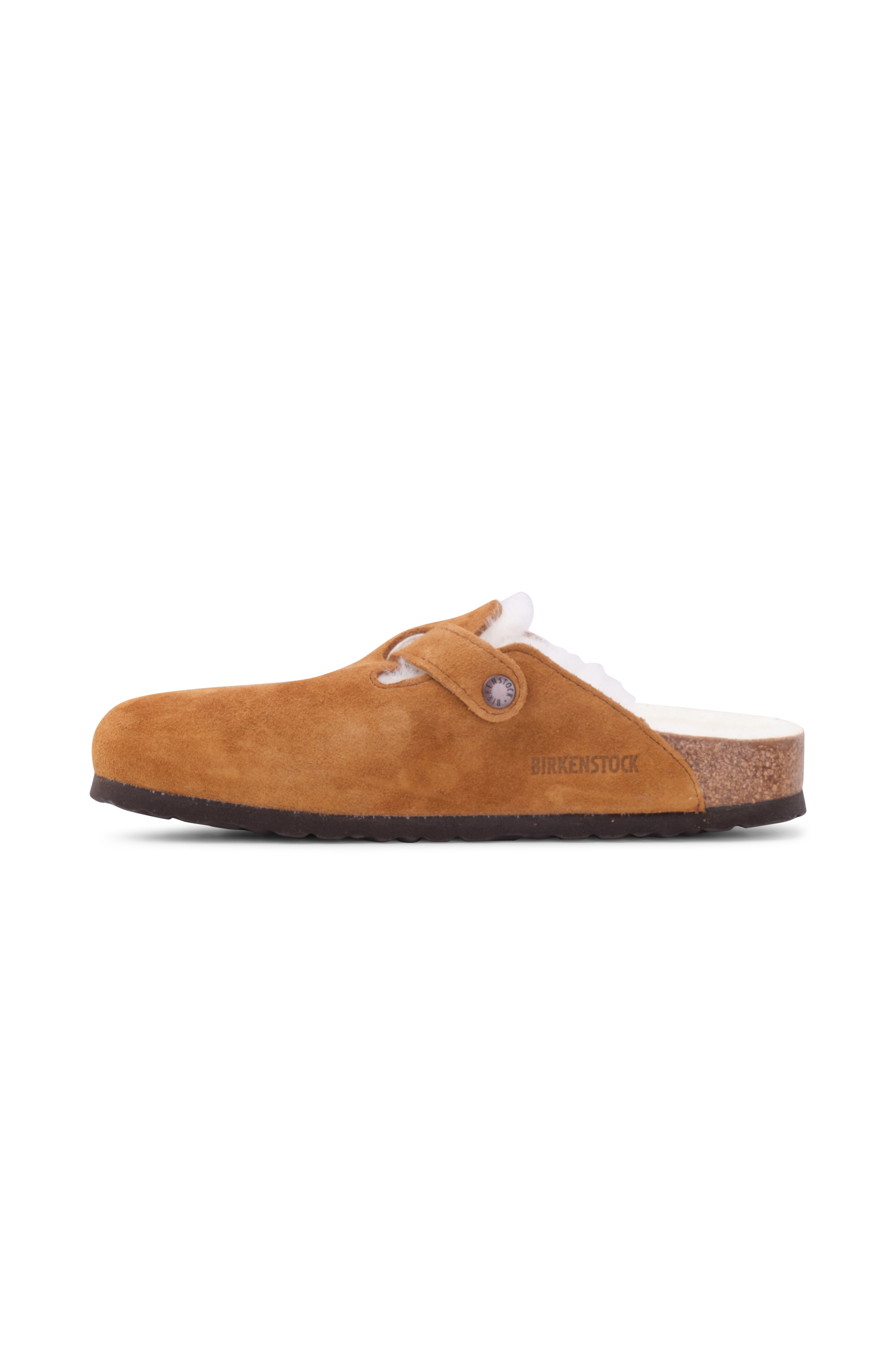 BIRKENSTOCK Sandales Boston VL Shearling  Marron