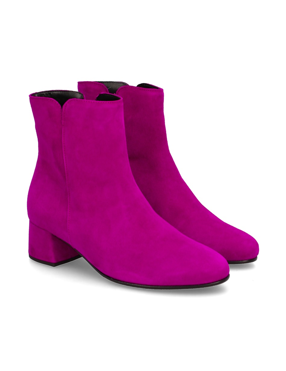 Veloursleder Stiefelette