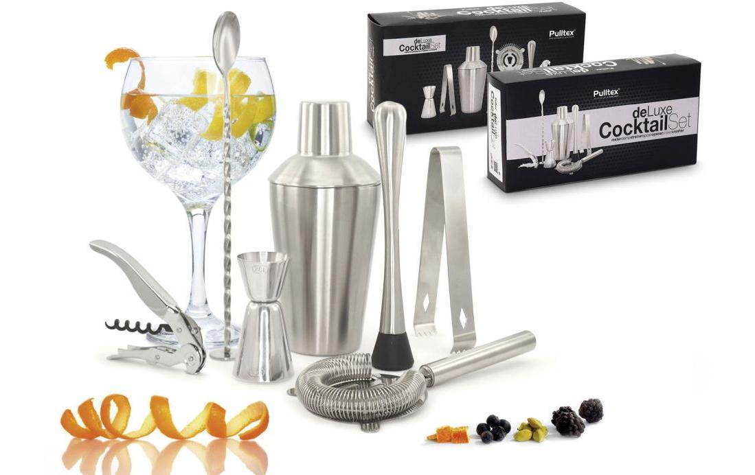 Cocktail-Set Deluxe 0.5 l, Silber<br>Cocktailset Starter-Kit