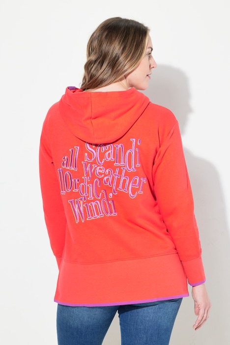 Sweatshirt, Kapuzenkragen, Langarm, OEKO-TEX