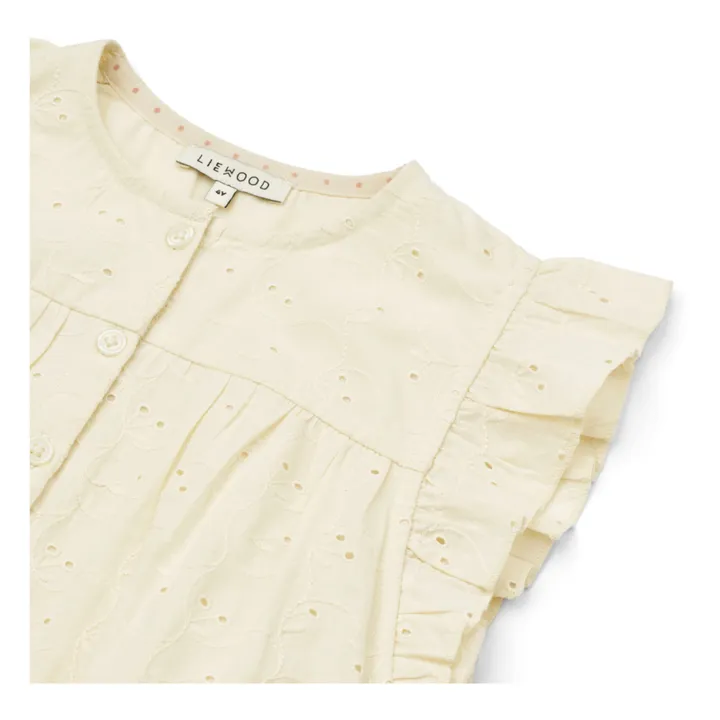 Liewood Combishort Holmfrid Broderie Anglaise | Ecru