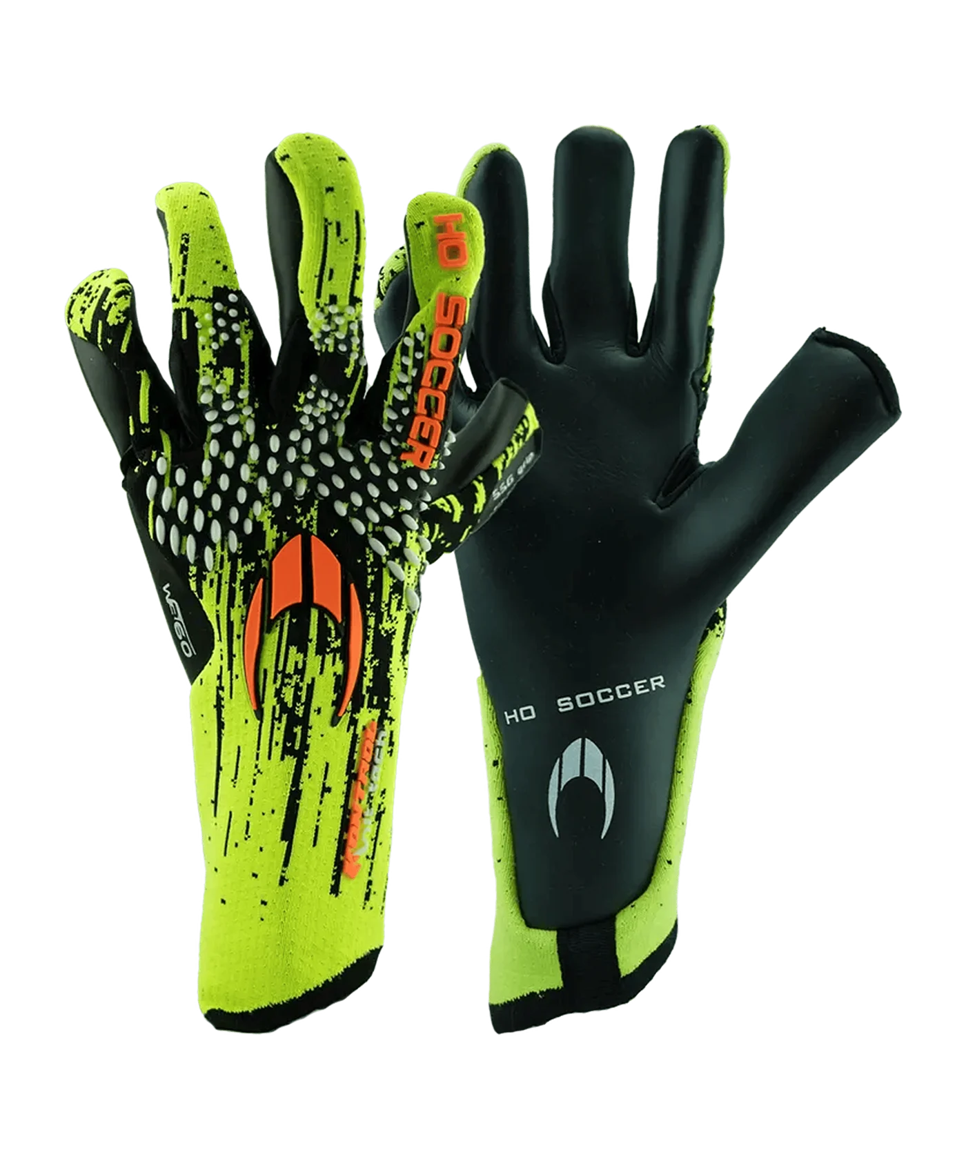 HO Soccer SSG Kontrol Knit Torwarthandschuhe Gelb