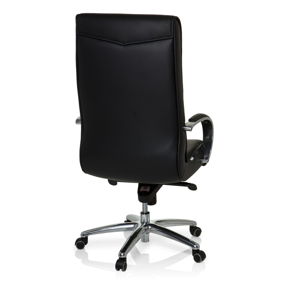 XXL Drehstuhl XXL F 400 Leder mit Armlehnen hjh OFFICE