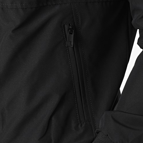 Veste Zippée Capuche Slim Fit Noir