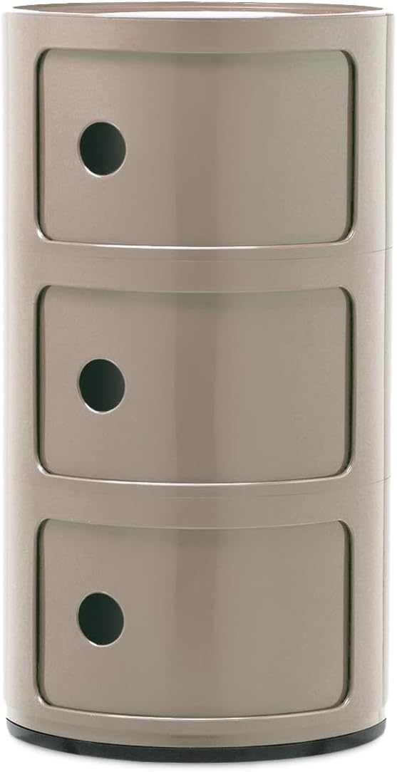 Kartell Componibili, Container 3-fächer, Taupe