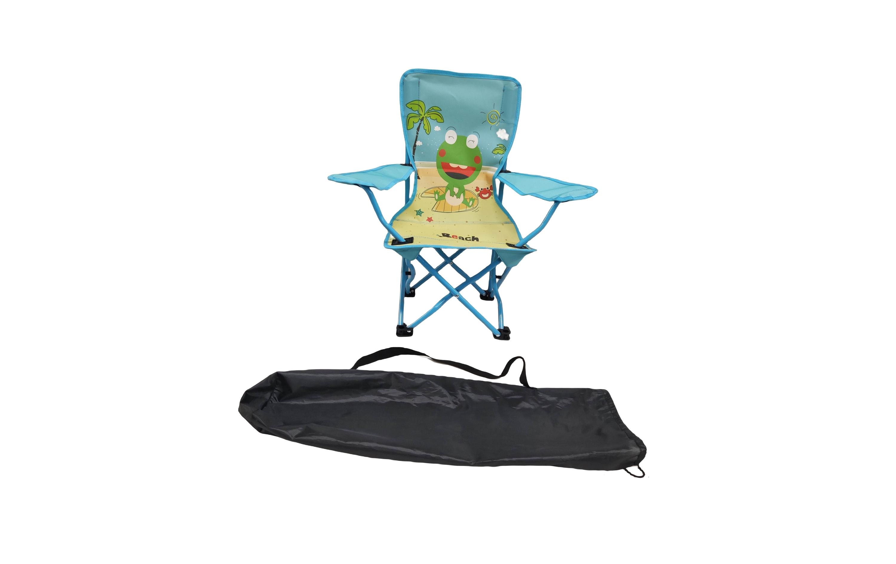 Campingstuhl StrandfroschKinderstuhl mit Tiermotiv
