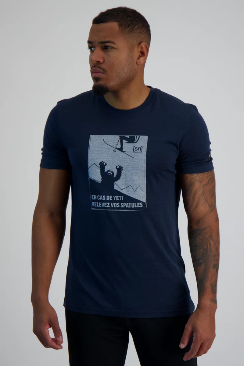 super.natural Yeti Herren T-Shirt