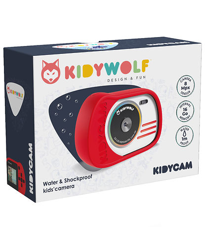 Kidywolf Kamera - Kidycam - Rot