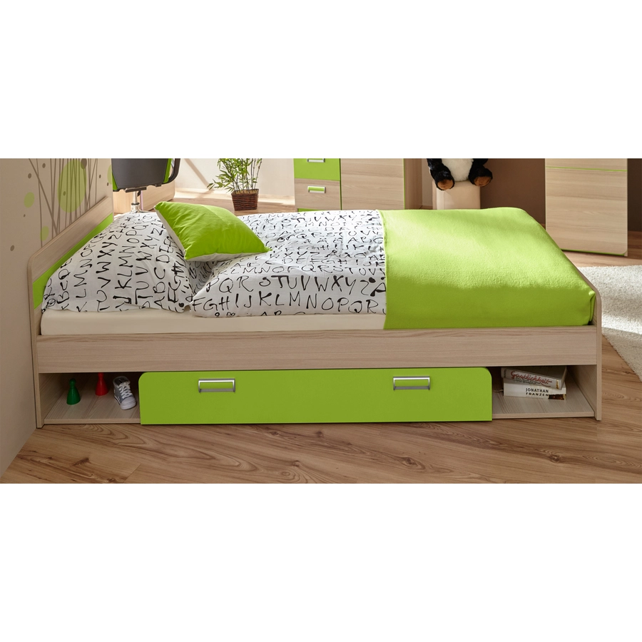 TiCAA Jugendzimmer Lori 6-teilig grün