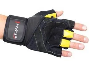 HMS Gym Handsker RST01 sort/gul r. XXL (17-63-204)
