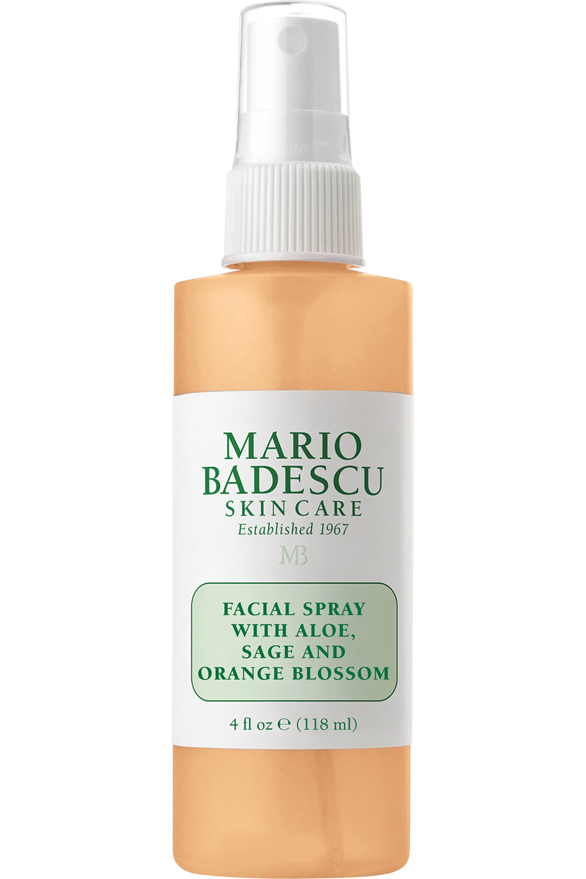 Mario Badescu Spray visage purifiant aloe vera sauge et fleur d’oranger-118 ml