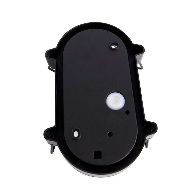 Industriële wand- en plafondlamp zwart ovaal IP44 - Noutica