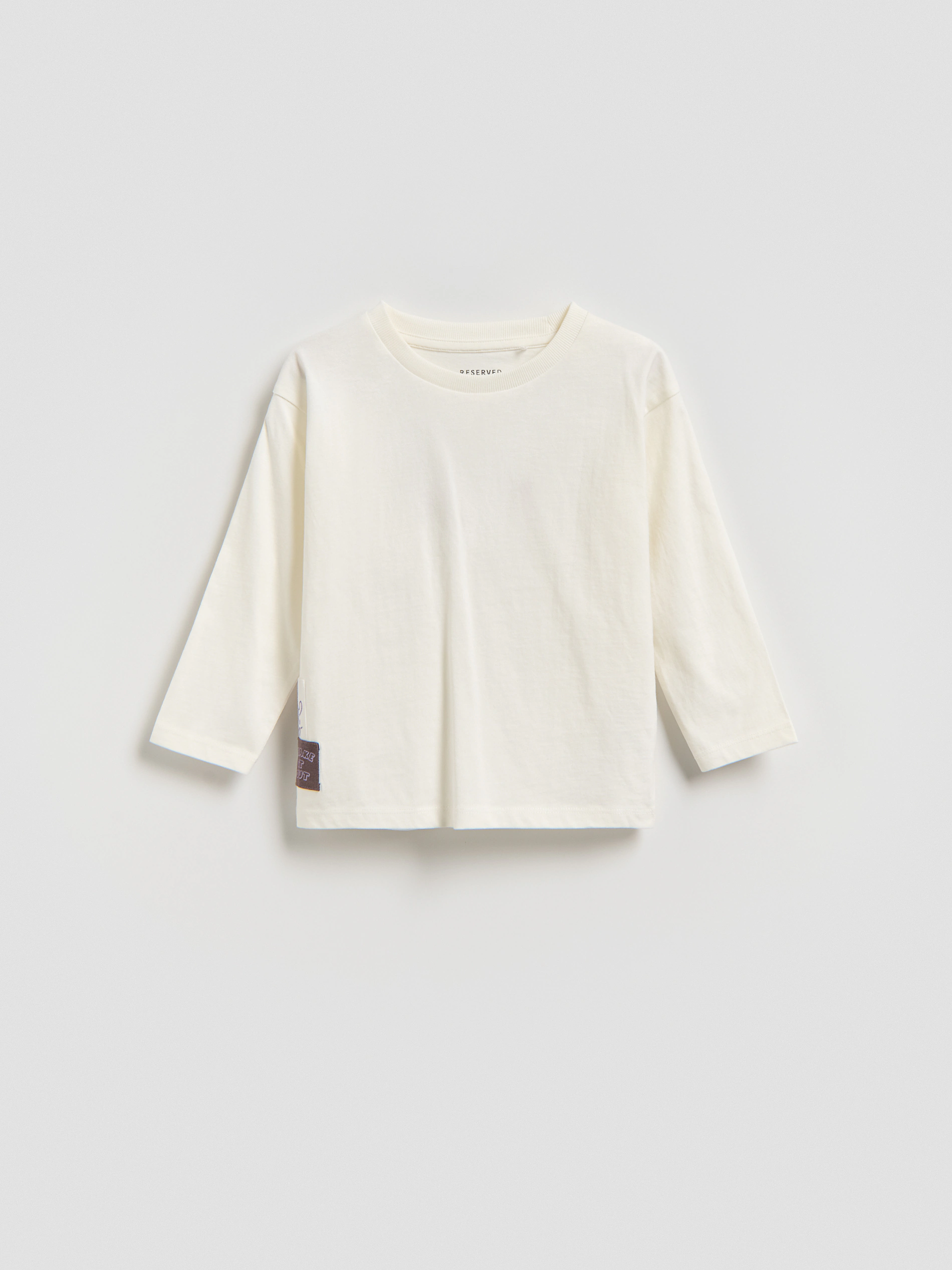 Langarmshirt aus Baumwolle