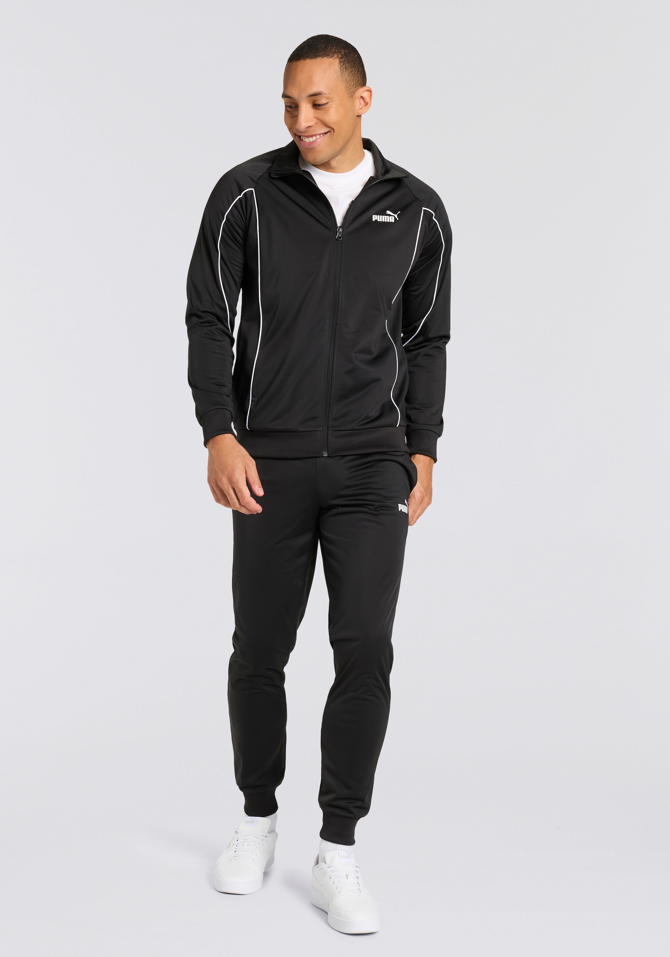 PUMA Trainingsanzug »POLY PIPING SUIT«, 2 Stk.