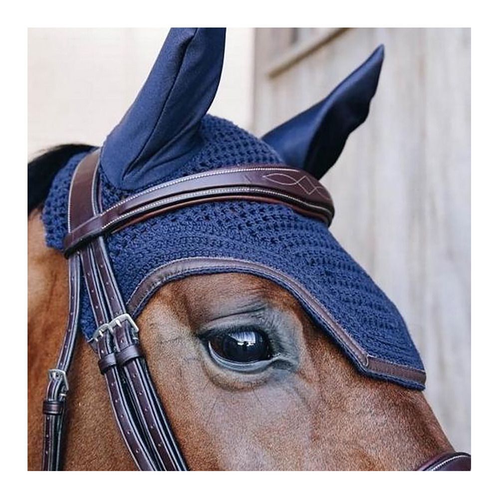 Kentucky WELLINGTON LEATHER SOUNDLESS - Bonnet anti-mouches dark navy