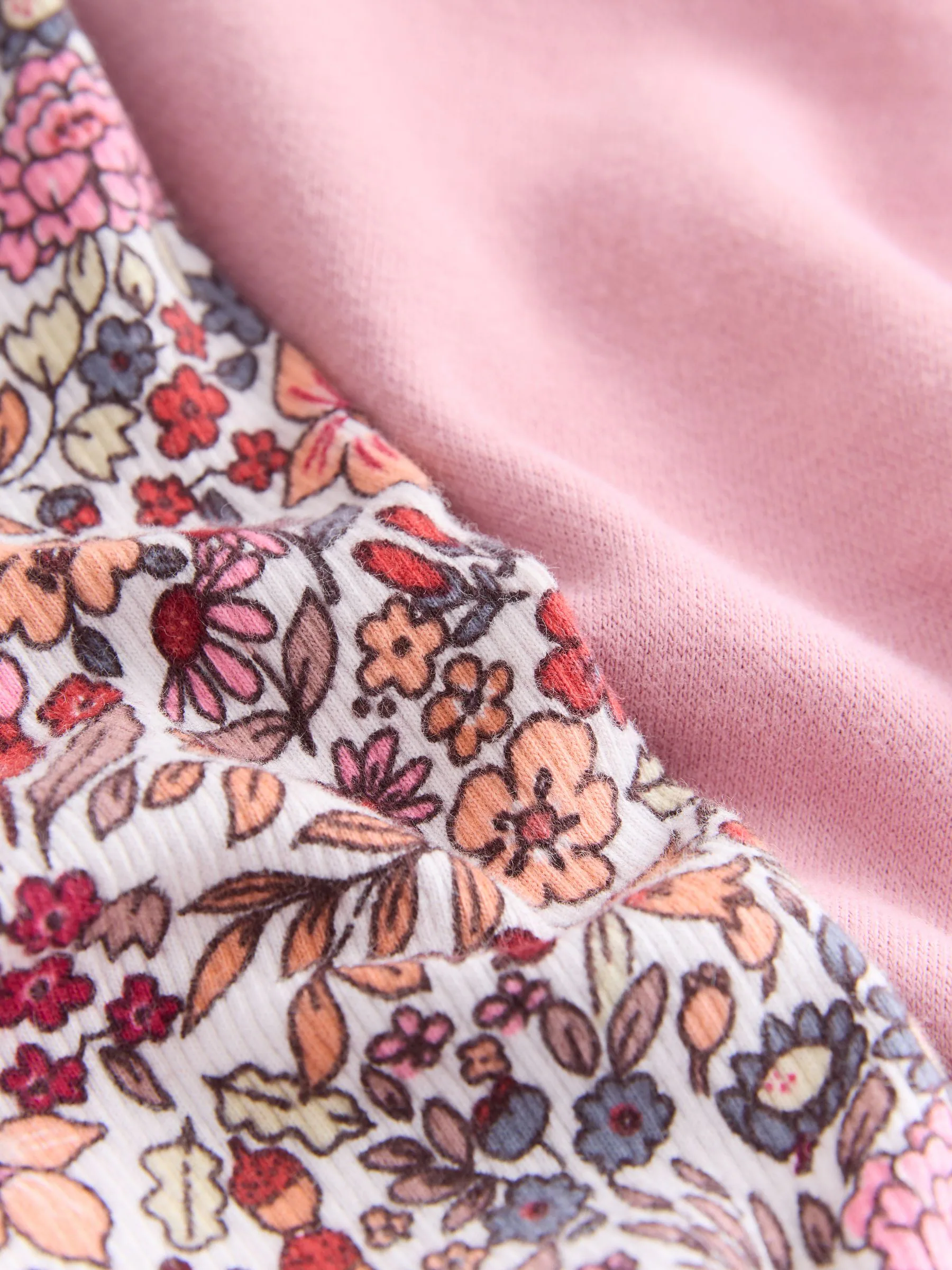 Pink Deer & Bunny - Set van sweatshirt en uitlopende legging (3 mnd - 7 jr)