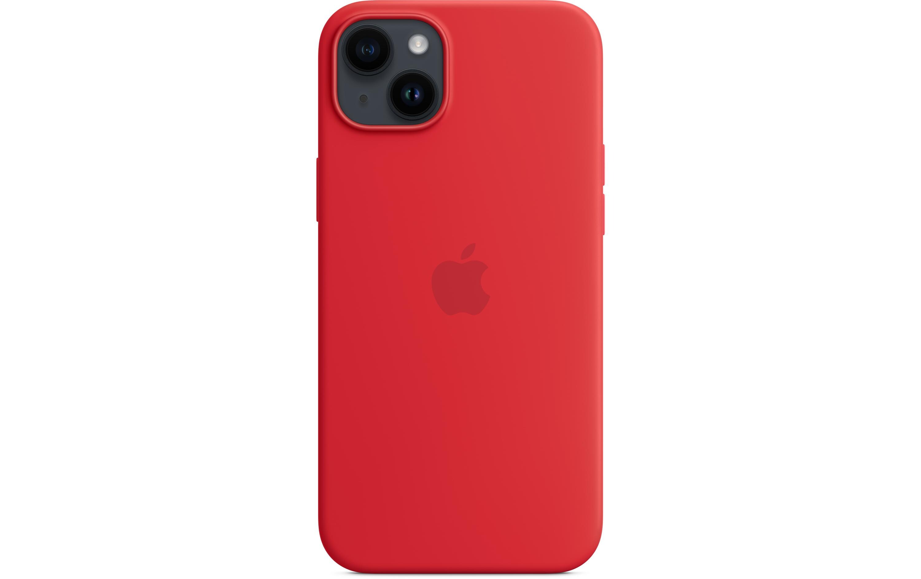 Silicone Case mit MagSafe iPhone 14 PlusSilikon-Backcover mit «MagSafe» für das Apple iPhone 14 Plus