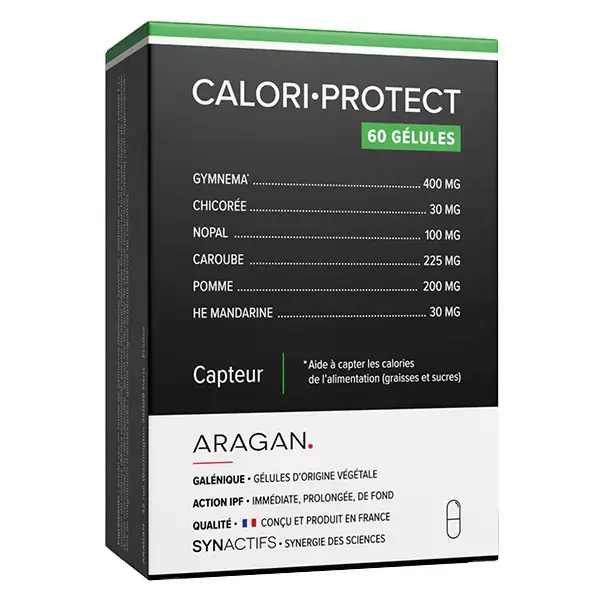 Aragan - Synactifs - CaloriProtect® - Emagrecimento - Gymnema - 60 cápsulas