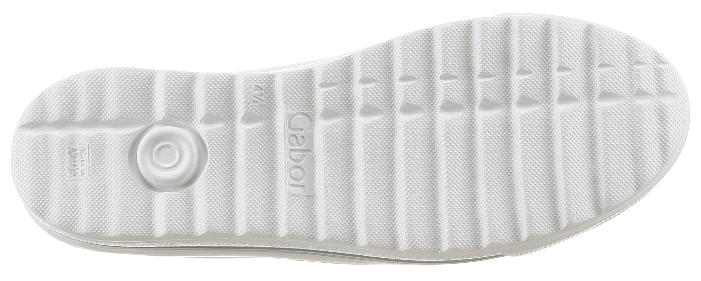 Gabor Plateausneaker »FLORENZ«  in Schuhweite G (=weit), Freizeitschuh, Halbschuh, Schnürschuh