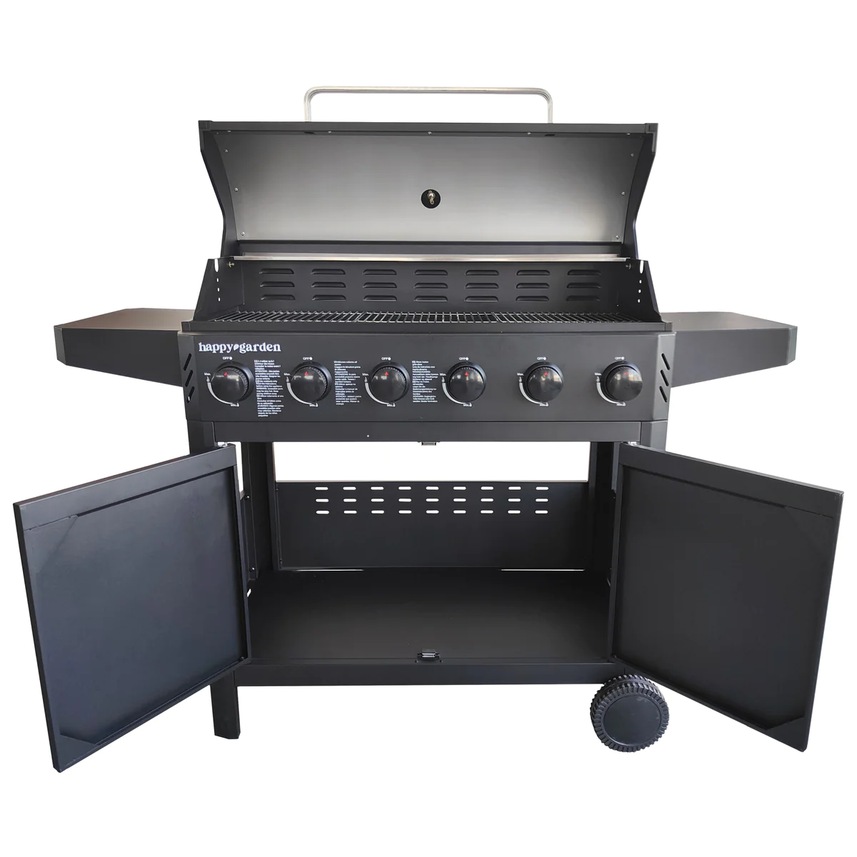 Barbecue au gaz IZALCO - 6 brûleurs 15kW Happy Garden