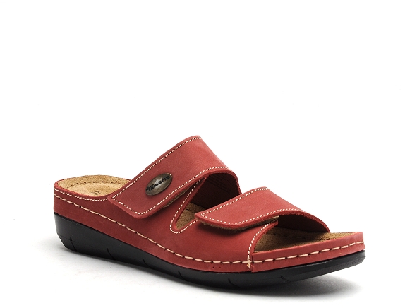 Tamaris mules et sabots plats femme 27510 28 rouge