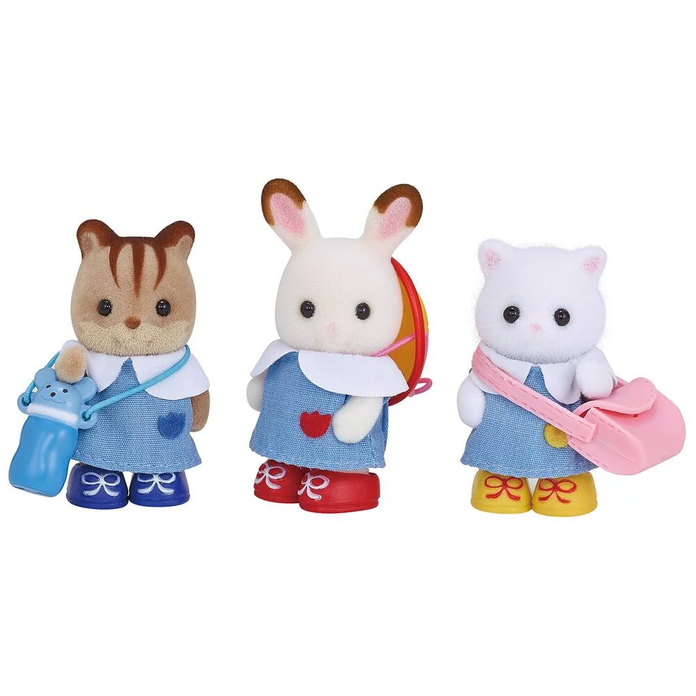 LES 3 AMIES DE LA CRECHE - SYLVANIAN ECOLE