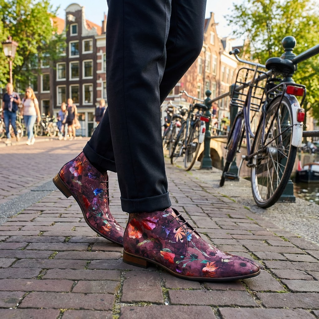 Rosso Velour Flora High - PRE-ORDER
